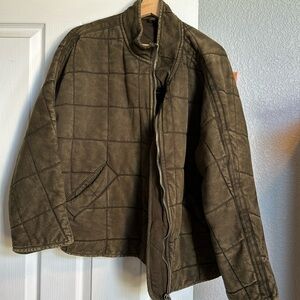 Free People Quilted Dolman Jacket